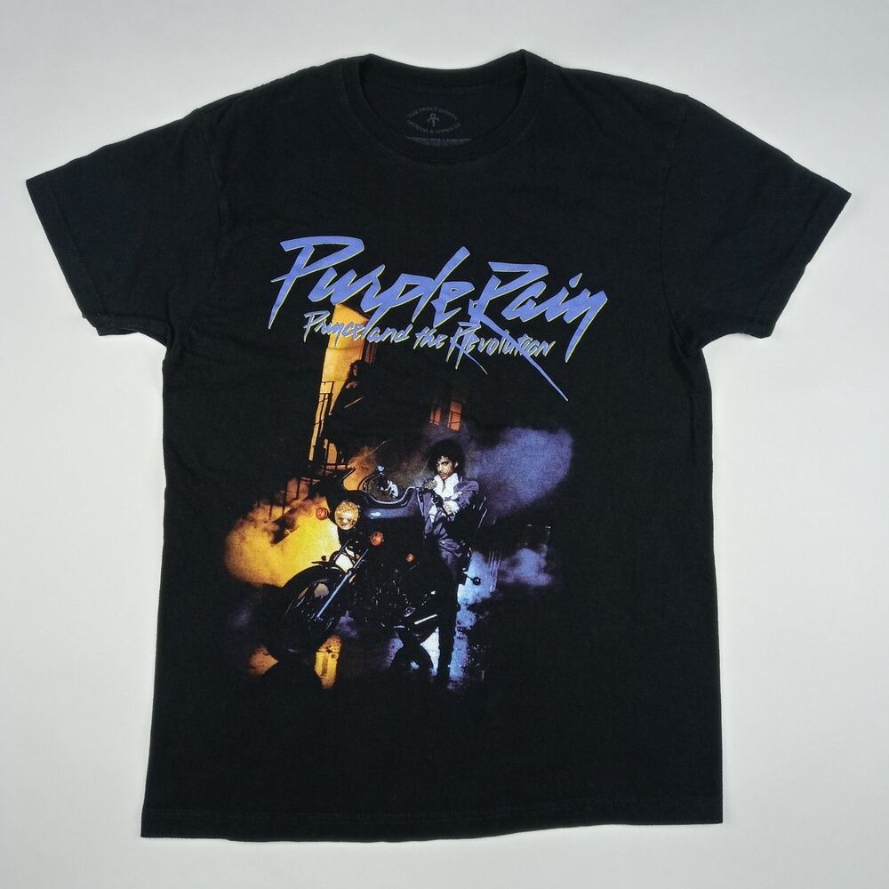 Prince Purple Rain T-Shirt Music Men's Size Medium Short Sleeve